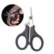 Tungsten Steel Sawtooth Fishing Scissors For Cutting PE Line Lead Weight Fishing Tackle