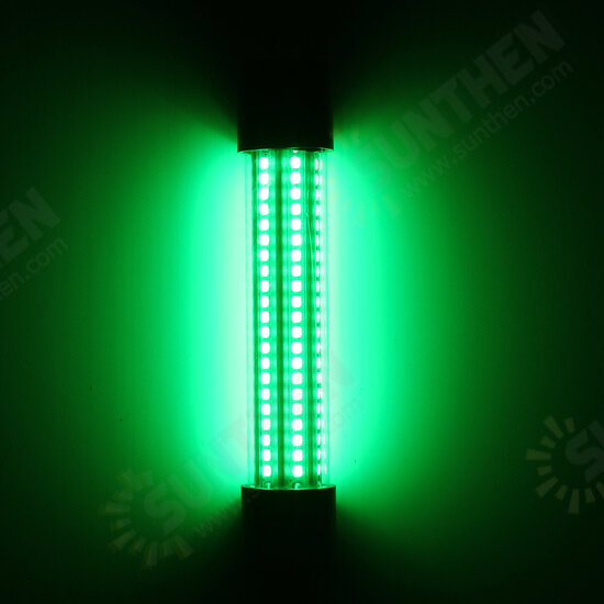 Ultra Bright 12V Green Underwater LED Fishing Light 360° Light View Fishing Lamp