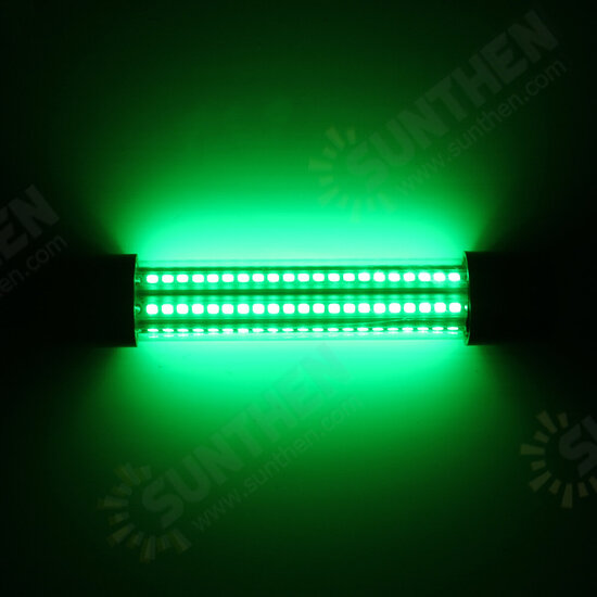 Ultra Bright 12V Green Underwater LED Fishing Light 360° Light View Fishing Lamp