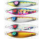 1PC 9cm 150g Luminous Fishing Hard Iron Bait With Laser Coating Strong Fishing Lure