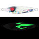 1PC 9cm 150g Luminous Fishing Hard Iron Bait With Laser Coating Strong Fishing Lure