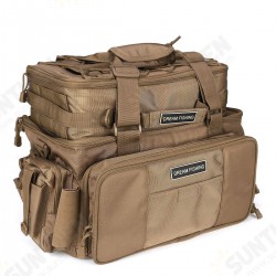 1200D Oxford Fishing Bag Waterproof Storage Backpack Handbag With Lure Boxes 1200D Oxford Fishing Bag Waterproof Storage Backpack Handbag With Lure Boxes