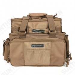 1200D Oxford Fishing Bag Waterproof Storage Backpack Handbag With Lure Boxes 1200D Oxford Fishing Bag Waterproof Storage Backpack Handbag With Lure Boxes