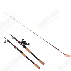 1.98/2.1/2.4/2.7m Fishing Rod Telescopic Lightweight Carbon Fiber Spinning Fishing Pole 1.98/2.1/2.4/2.7m Fishing Rod Telescopic Lightweight Carbon Fiber Spinning Fishing Pole