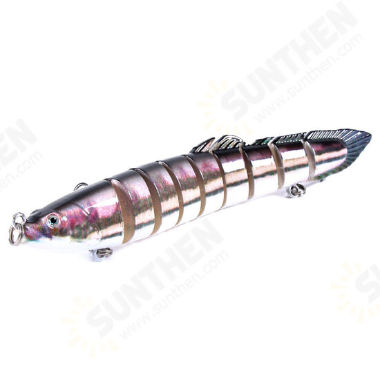 1PC 14cm 21.4g Mini Fishing Hard Bait Artificial Swimbait Fish Nine Knotted Fish Simulation Fishing Lure