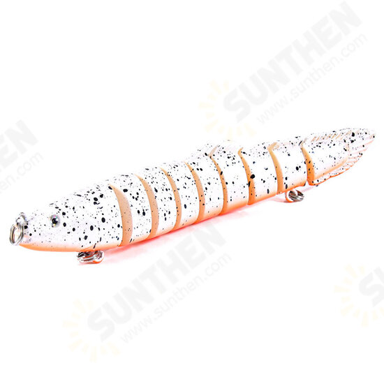 1PC 14cm 21.4g Mini Fishing Hard Bait Artificial Swimbait Fish Nine Knotted Fish Simulation Fishing Lure