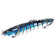 1PC 14cm 21.4g Mini Fishing Hard Bait Artificial Swimbait Fish Nine Knotted Fish Simulation Fishing Lure