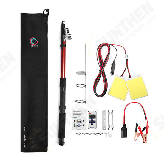 3.75m 96W Fishing Lamp Fish Rod LED Light Hunting Emergency Lantern 3.75m 96W Fishing Lamp Fish Rod LED Light Hunting Emergency Lantern