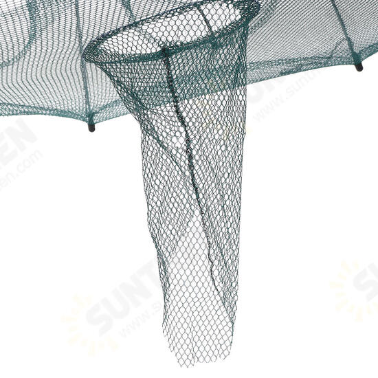 4/6/8/10/12/16/20 Hole Automatic Fishing Trap Folding Nylon Fishing Net For Fish Eel Crab Shrimp Trap 4/6/8/10/12/16/20 Hole Automatic Fishing Trap Folding Nylon Fishing Net For Fish Eel Crab Shrimp Trap