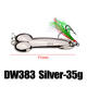 DW383 1PC 5g 15g 35g 50g DD Spinner Spoon Lure Hard Lure Fishing Lure with Hook DW383 1PC 5g 15g 35g 50g DD Spinner Spoon Lure Hard Lure Fishing Lure with Hook
