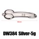 DW384 1pc 5g 15g 35g 50g Metal DD Spinner Spoon Lure Fishing Lure Freshwater Sea Fishing