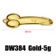 DW384 1pc 5g 15g 35g 50g Metal DD Spinner Spoon Lure Fishing Lure Freshwater Sea Fishing