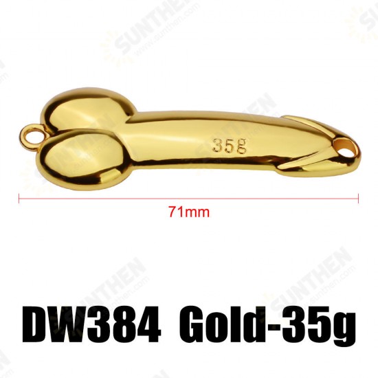 DW384 1pc 5g 15g 35g 50g Metal DD Spinner Spoon Lure Fishing Lure Freshwater Sea Fishing