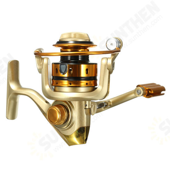 MR2000-6000 5.1:1 10BB Ball Bearing Stainless Steel Fishing Spinning Reel Adjustable Fishing Rod Wheels Hunting Fishing Tools