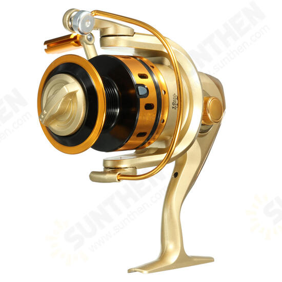 MR2000-6000 5.1:1 10BB Ball Bearing Stainless Steel Fishing Spinning Reel Adjustable Fishing Rod Wheels Hunting Fishing Tools