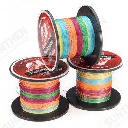 Multicolor 547 Yards 500M 12-72LB 4 Strands PE Braided Fishing Line Wire Outdoor Sea Fishing Tackle Multicolor 547 Yards 500M 12-72LB 4 Strands PE Braided Fishing Line Wire Outdoor Sea Fishing Tackle