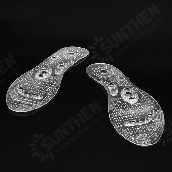 1 Pair Massage Foot Cushion Magnetic Shoe Insole Health Acupressure Care Insoles