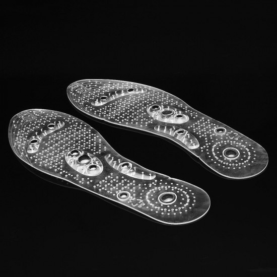 1 Pair Massage Foot Cushion Magnetic Shoe Insole Health Acupressure Care Insoles