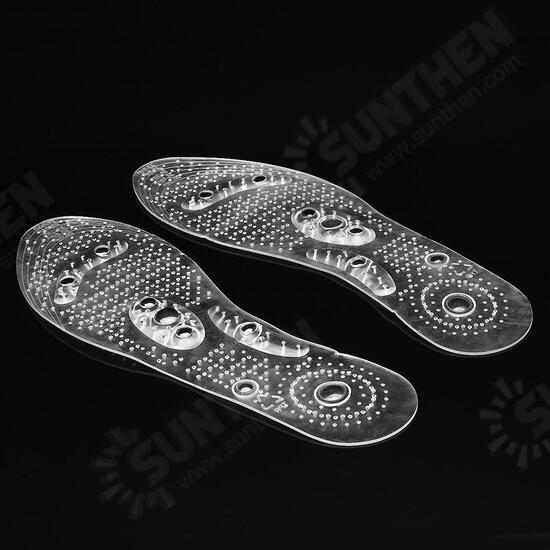 1 Pair Massage Foot Cushion Magnetic Shoe Insole Health Acupressure Care Insoles