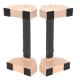 1 Pair Wood Push-up Bars Calisthenics Gymnastics Parallettes Handstand Fitness Sport