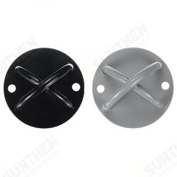 1 Set 120mm Iron Aerial Yoga Fixed Disc Hanging Hooks Screws For Sandbag / Swing