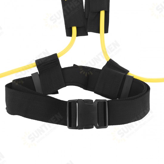 10-40lbs Pedal Resistance Band Women Hip Trainer Belt Band Gum Workout Fitness Bands Body Glute Muscles Trainer