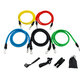 11PCS Multifunctional Resistance Bands Set Home Fitness Stretch Training Yoga Elastic Pull Rope