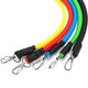 11PCS Multifunctional Resistance Bands Set Home Fitness Stretch Training Yoga Elastic Pull Rope