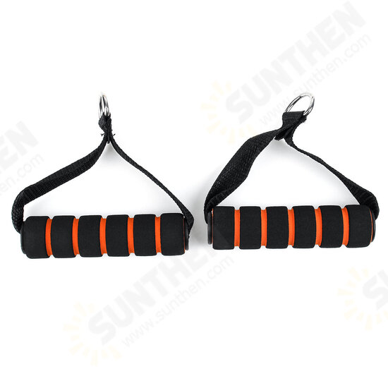 11PCS Resistance Bands Set Home Fitness Exercise Straps Gym Training Strength Pull Tubes