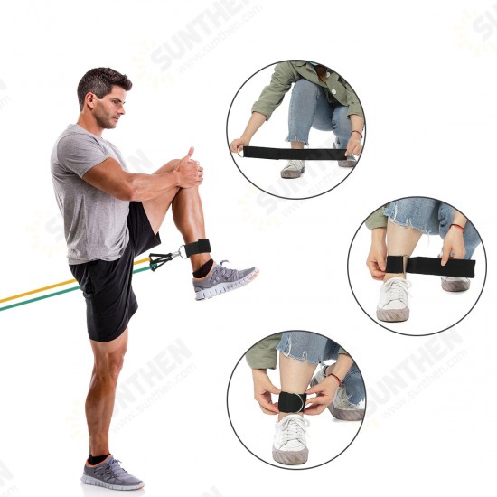 13 Pcs Resistance Bands Set 10/15/20/25/30lb Natural Latex Exercise Bands with Handles Door Anchor Legs Ankle Straps Fitness Yoga Home 13 Pcs Resistance Bands Set 10/15/20/25/30lb Natural Latex Exercise Bands with Handles Door Anchor Legs Ankle Straps Fitness Yoga Home