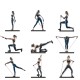 13 Pcs Resistance Bands Set 10/15/20/25/30lb Natural Latex Exercise Bands with Handles Door Anchor Legs Ankle Straps Fitness Yoga Home 13 Pcs Resistance Bands Set 10/15/20/25/30lb Natural Latex Exercise Bands with Handles Door Anchor Legs Ankle Straps Fitness Yoga Home