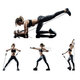 14 Pcs Resistance Bands 10/15/20/25/30/40/50lbs Exercise Bands Sport Fitness for Physical Therapy Home Gym 14 Pcs Resistance Bands 10/15/20/25/30/40/50lbs Exercise Bands Sport Fitness for Physical Therapy Home Gym