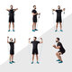 14 Pcs Resistance Bands 10/15/20/25/30/40/50lbs Exercise Bands Sport Fitness for Physical Therapy Home Gym 14 Pcs Resistance Bands 10/15/20/25/30/40/50lbs Exercise Bands Sport Fitness for Physical Therapy Home Gym
