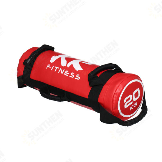 15-30KG Red Power Bag Weight Lifting Sandbag Outdoor Indoor Gym Fitness Training Sandbag