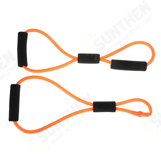 15Pcs Exercise Resistance Bands Set Fitness Latex Yoga Elastic Band Home Gym Training