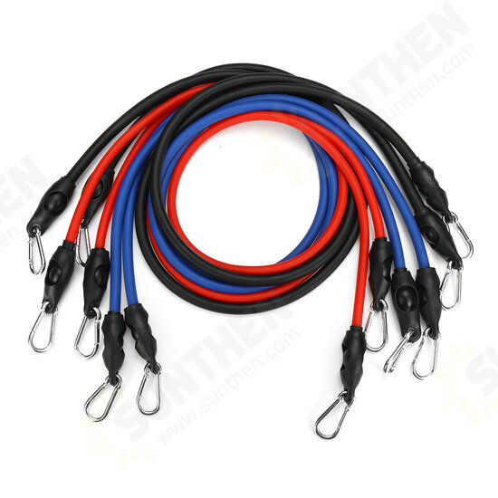 16PCS Men Home Resistance Bands Set Fitness Rubber Tubes Stretch Training Yoga Elastic Pull Rope 16PCS Men Home Resistance Bands Set Fitness Rubber Tubes Stretch Training Yoga Elastic Pull Rope