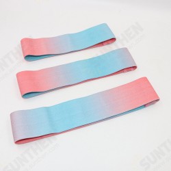 1PC Gradient Color Hip Training Resistance Band Home Fitness Yoga Belt Legs Muscle Elastic Band Exercise Tools 1PC Gradient Color Hip Training Resistance Band Home Fitness Yoga Belt Legs Muscle Elastic Band Exercise Tools