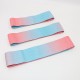 1PC Gradient Color Hip Training Resistance Band Home Fitness Yoga Belt Legs Muscle Elastic Band Exercise Tools
