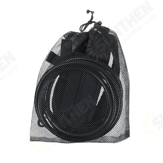 2/3/4x6x10m Black Swimming Resistance Bands Swim Training Belts Harness Static Swimming Exercise with Storage Bag 2/3/4x6x10m Black Swimming Resistance Bands Swim Training Belts Harness Static Swimming Exercise with Storage Bag