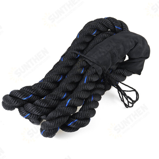 25mm Heavy Jump Rope Thicken Weighted Training Battle Skipping Ropes Muscle Power Training Gym Fitness Equipment 25mm Heavy Jump Rope Thicken Weighted Training Battle Skipping Ropes Muscle Power Training Gym Fitness Equipment