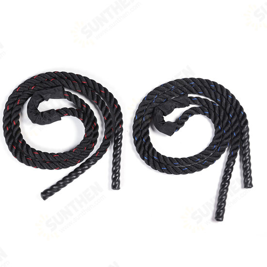 25mm Heavy Jump Rope Thicken Weighted Training Battle Skipping Ropes Muscle Power Training Gym Fitness Equipment 25mm Heavy Jump Rope Thicken Weighted Training Battle Skipping Ropes Muscle Power Training Gym Fitness Equipment