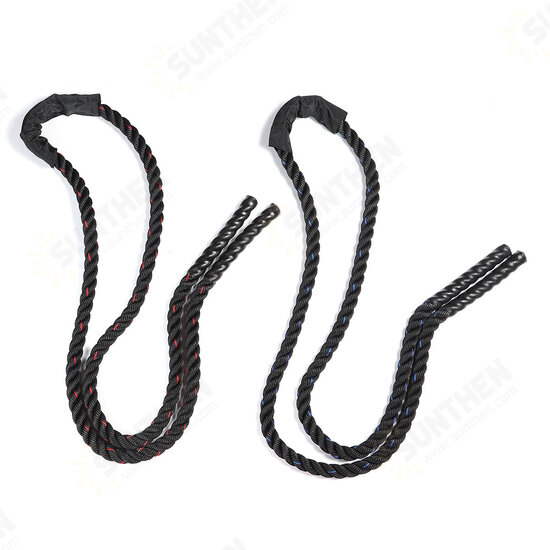 25mm Heavy Jump Rope Thicken Weighted Training Battle Skipping Ropes Muscle Power Training Gym Fitness Equipment 25mm Heavy Jump Rope Thicken Weighted Training Battle Skipping Ropes Muscle Power Training Gym Fitness Equipment