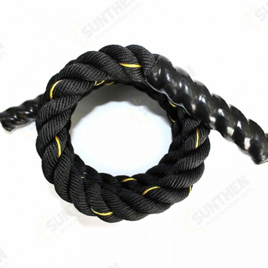 2.8/3m Exercise Training Rope Heavy Jump Ropes Adult Skipping Rope Battle Ropes Strength Muscle Building Fitness Gym Home 2.8/3m Exercise Training Rope Heavy Jump Ropes Adult Skipping Rope Battle Ropes Strength Muscle Building Fitness Gym Home
