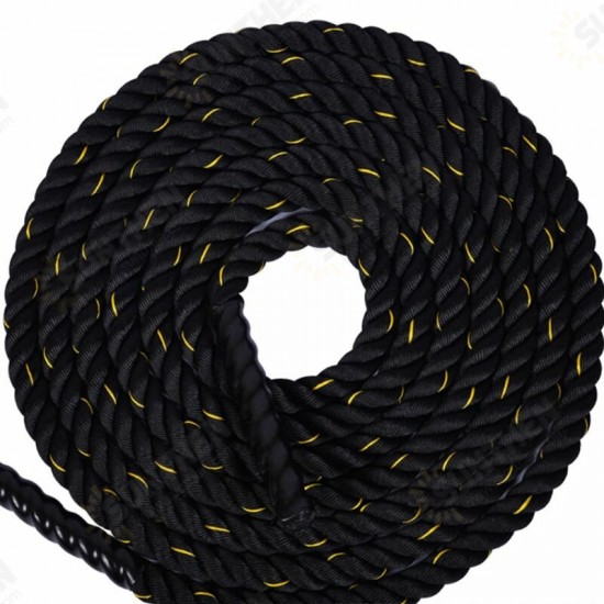 2.8/3m Exercise Training Rope Heavy Jump Ropes Adult Skipping Rope Battle Ropes Strength Muscle Building Fitness Gym Home 2.8/3m Exercise Training Rope Heavy Jump Ropes Adult Skipping Rope Battle Ropes Strength Muscle Building Fitness Gym Home