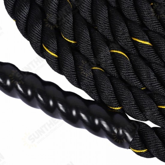 2.8/3m Exercise Training Rope Heavy Jump Ropes Adult Skipping Rope Battle Ropes Strength Muscle Building Fitness Gym Home