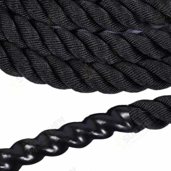 2.8/3m Exercise Training Rope Heavy Jump Ropes Adult Skipping Rope Battle Ropes Strength Muscle Building Fitness Gym Home 2.8/3m Exercise Training Rope Heavy Jump Ropes Adult Skipping Rope Battle Ropes Strength Muscle Building Fitness Gym Home