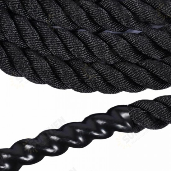 2.8/3m Exercise Training Rope Heavy Jump Ropes Adult Skipping Rope Battle Ropes Strength Muscle Building Fitness Gym Home