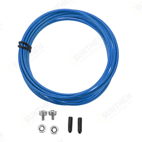 2.8m Skipping Fitness Exercise Rope Jumping Steel Cable Speed Rope 2.8m Skipping Fitness Exercise Rope Jumping Steel Cable Speed Rope