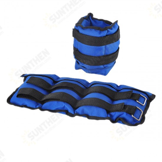 2PCS 1-4KG Weight-bearing Leggings Sandbag Home Gym Muscle Training Rehabilitation Training Sand Bag