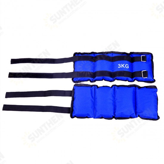 2PCS 1-4KG Weight-bearing Leggings Sandbag Home Gym Muscle Training Rehabilitation Training Sand Bag